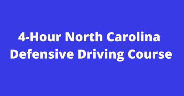 4-hour north carolina defensive driving course